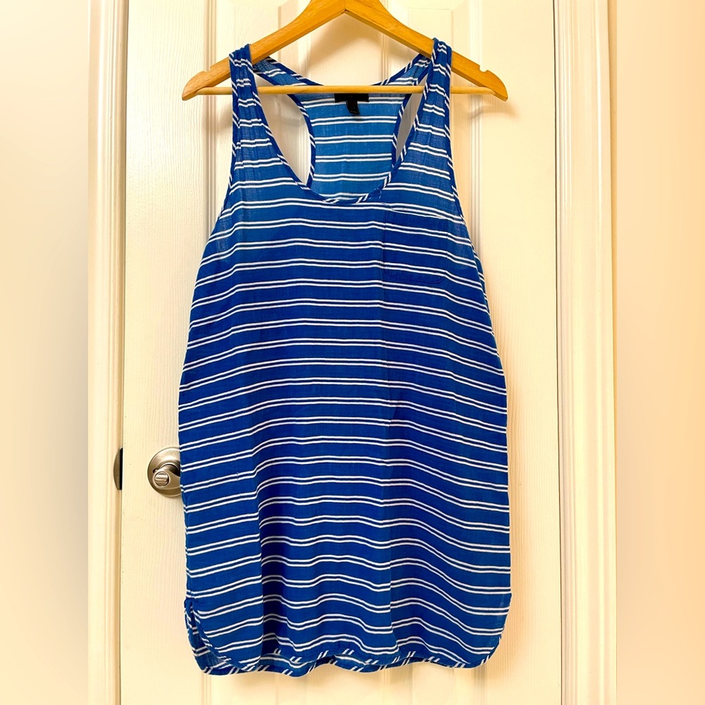J. Crew - Striped Round-Hem Beach Cover-Up